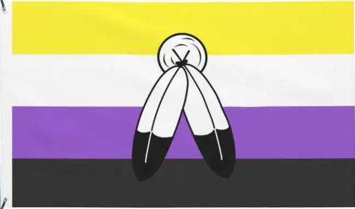 Non-Binary Two Spirit Flag