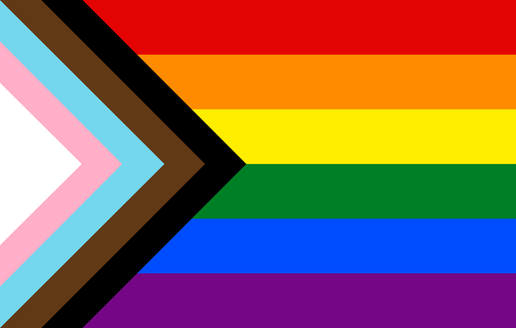 Rainbow Pride Flag - Progress Variant