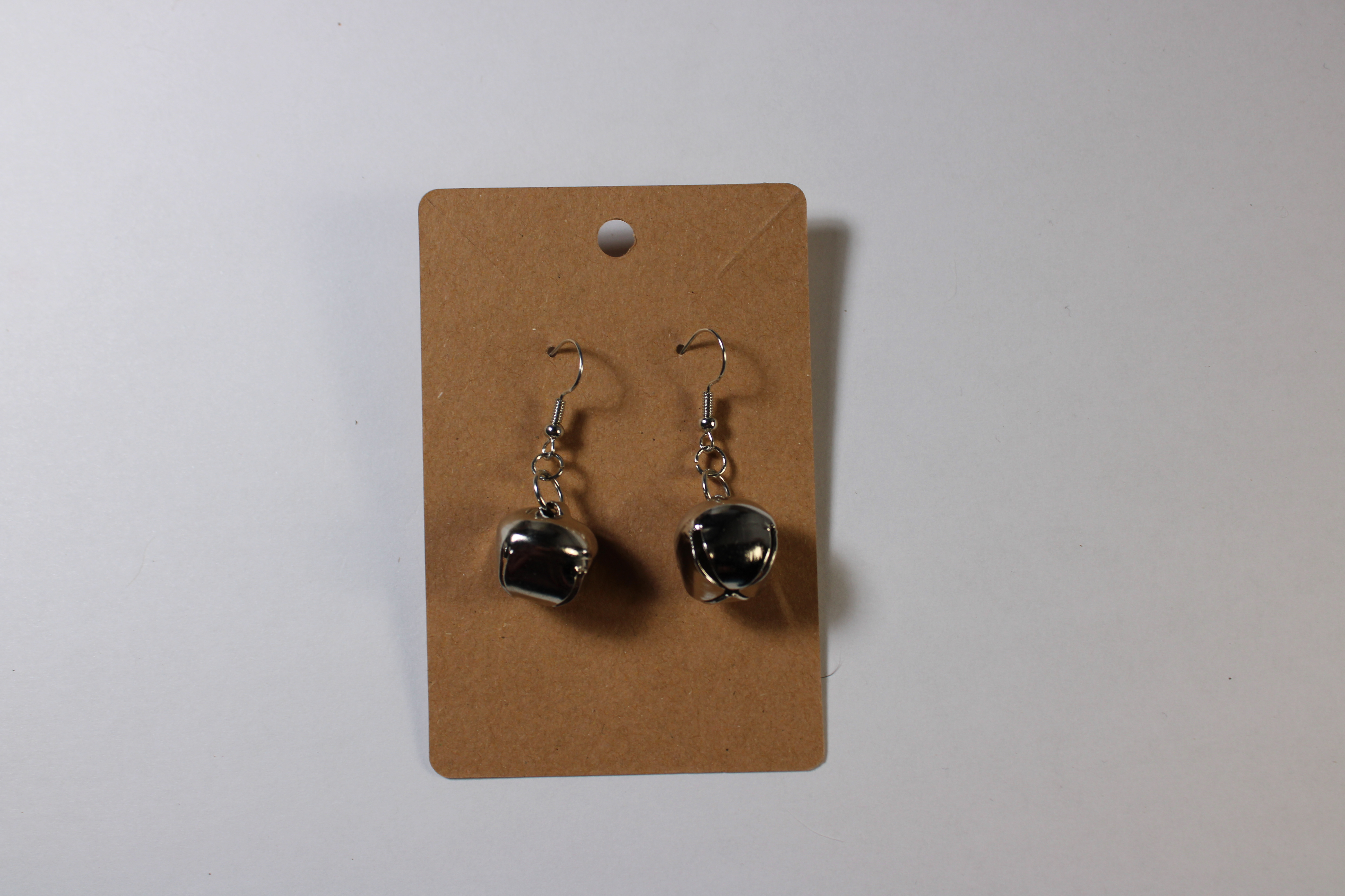Medium Silver Bell "With Bells On" Earrings