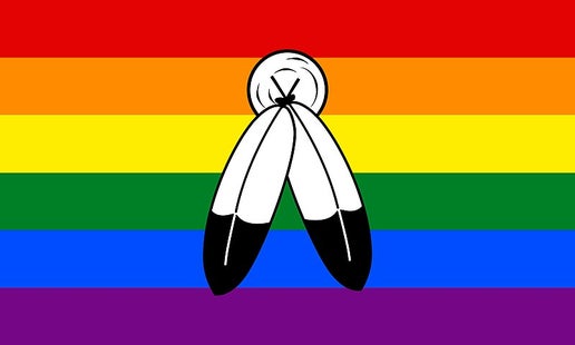 Standard 2 Spirit Pride Flag