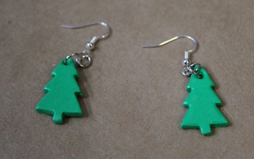 Blank tree earrings