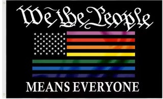 We the People Means Everyone - American Pride Flag
