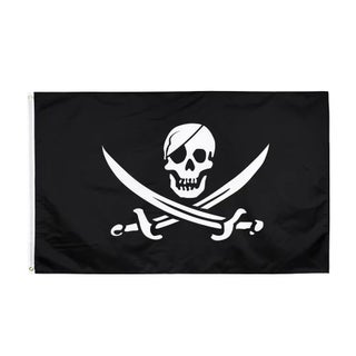 Pirate Flag - Skull and Crossed Swords