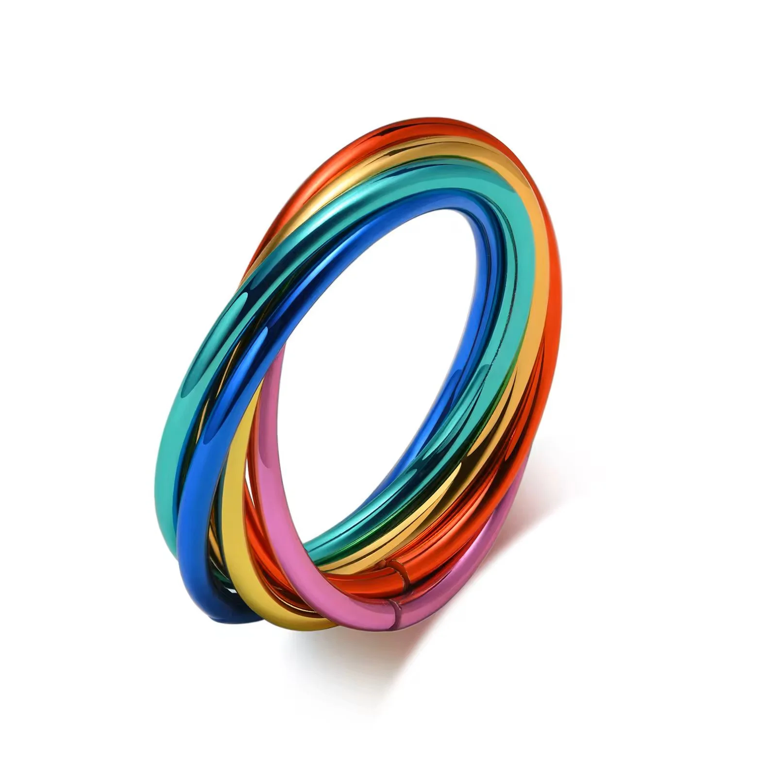 Rainbow Fidget Ring
