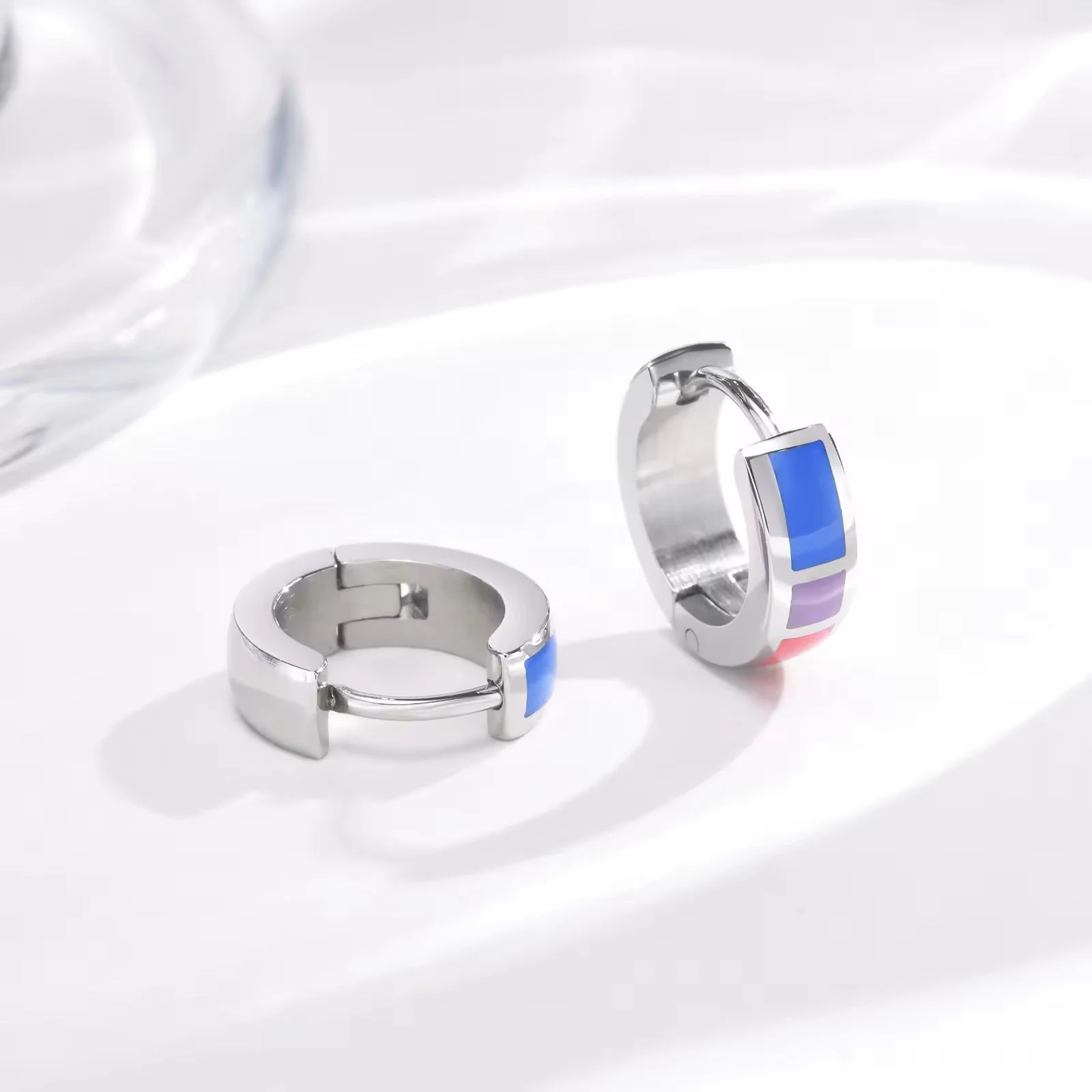 Bisexual Pride Earrings