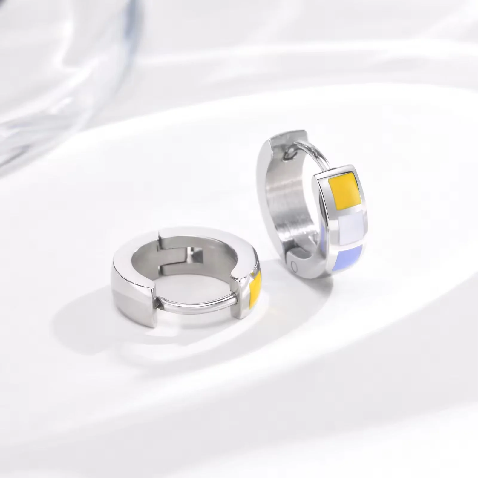 Nonbinary Pride Earrings