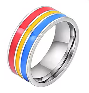  Pansexual Pride Ring 