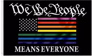 We the People Means Everyone - American Pride Flag