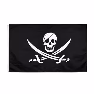 Pirate Flag - Skull and Crossed Swords