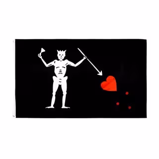 Pirate Flag - Blackbeard (Edward Teach)