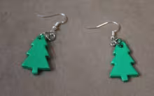 Blank tree earrings